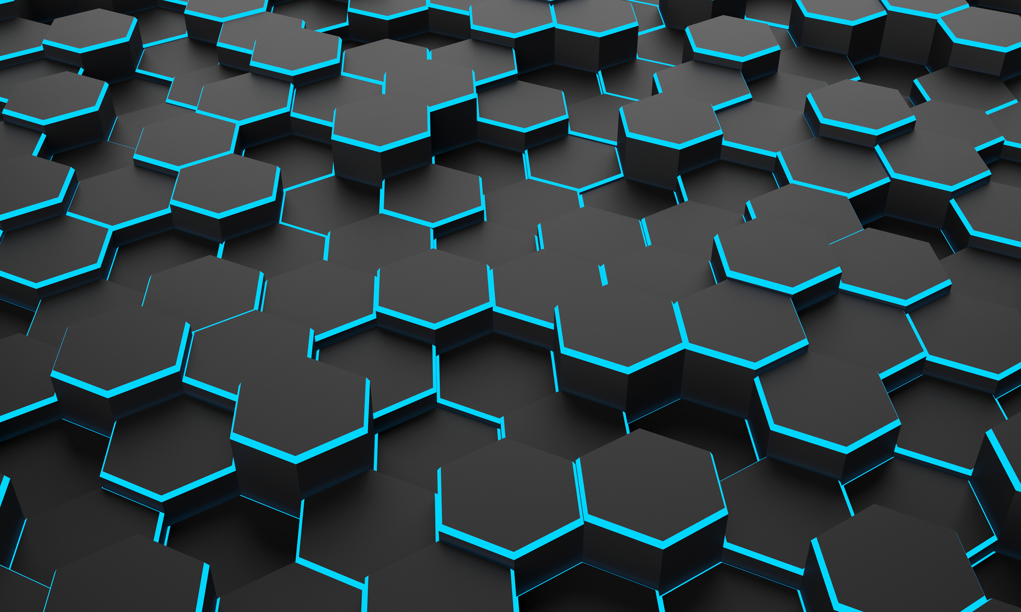 Hexagon background