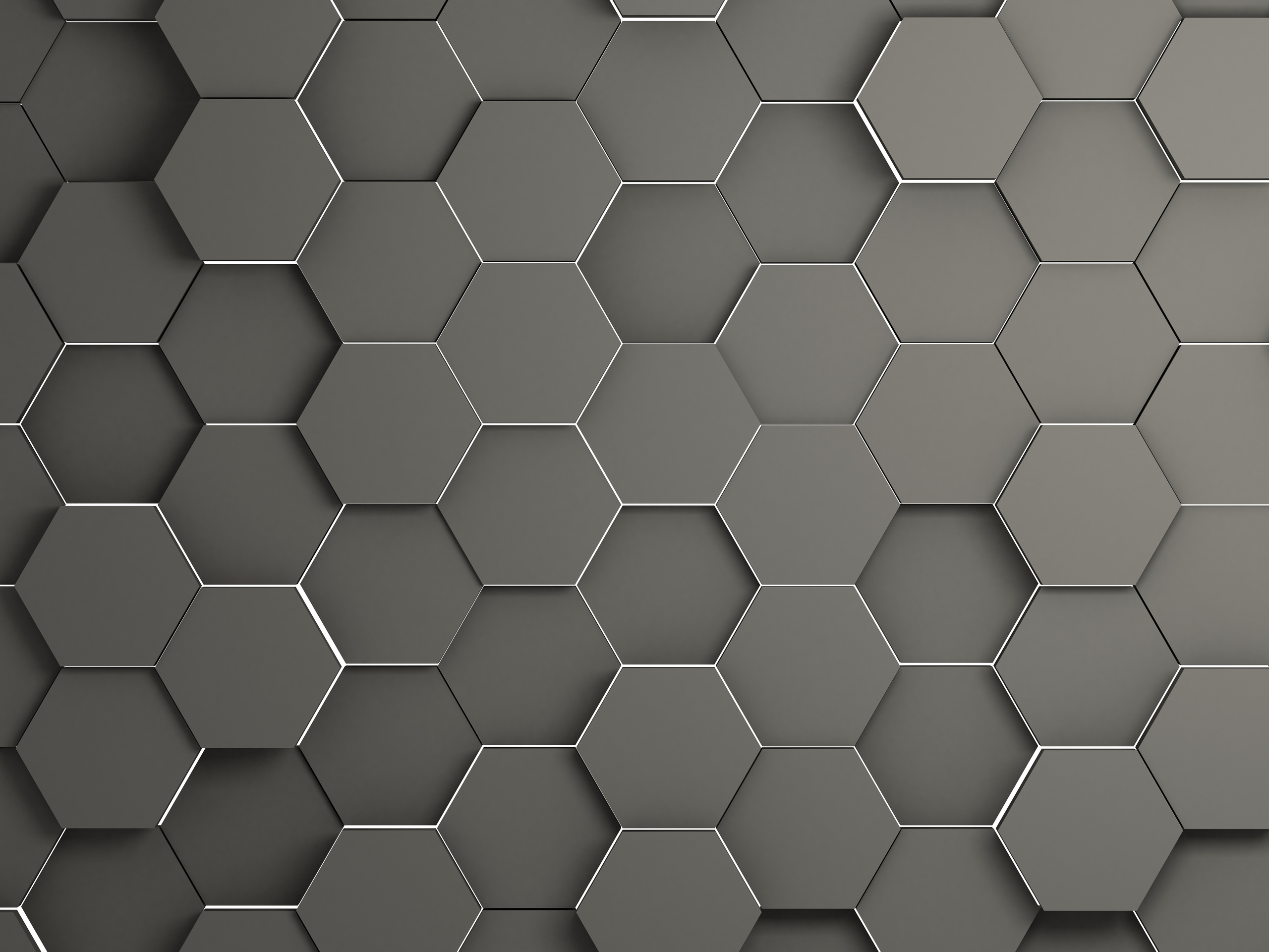 gray honeycomb